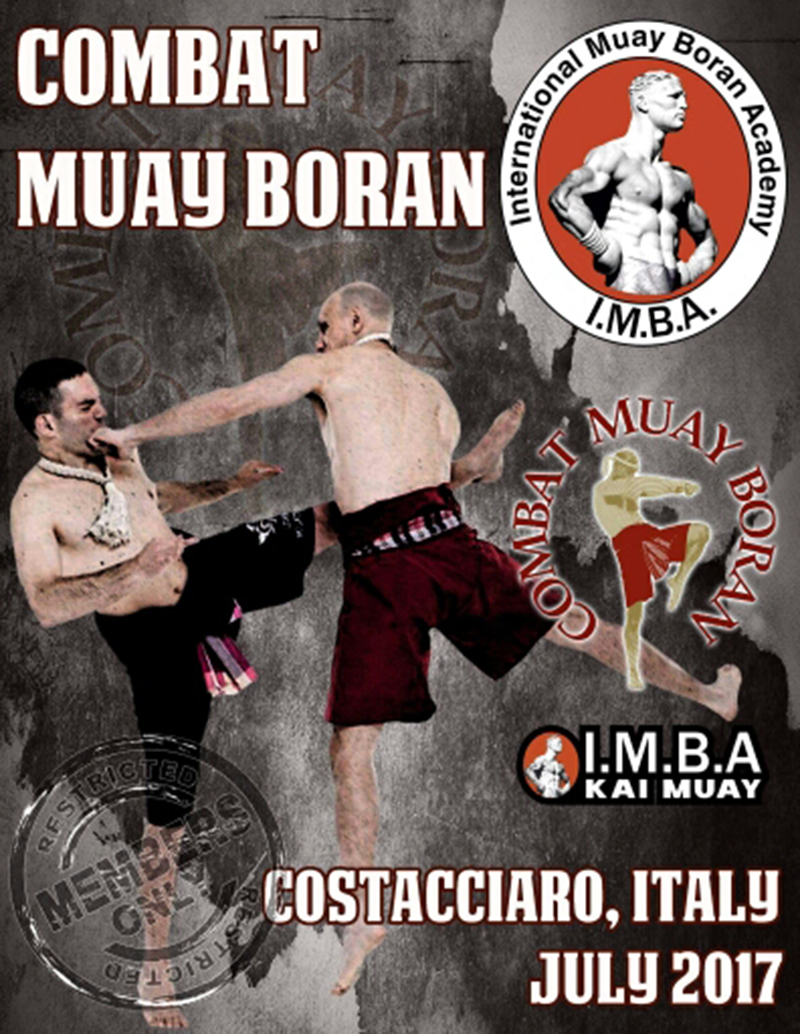 Poster Combat Muay Boran Lesperienza IMBA
