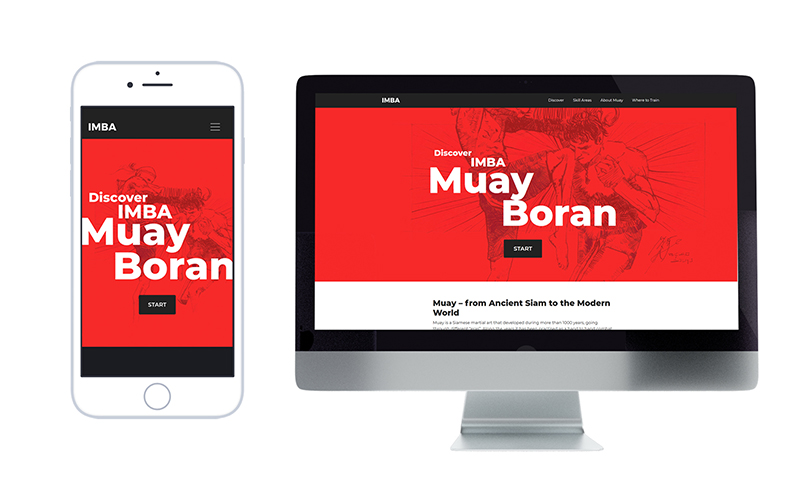 1. IMBA Web App Blogtext Illustration The IMBA Encyclopedia for the study of Muay Boran’s fundamentals.